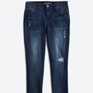 Democracy Jeri Skinny Distressed Jean size 6